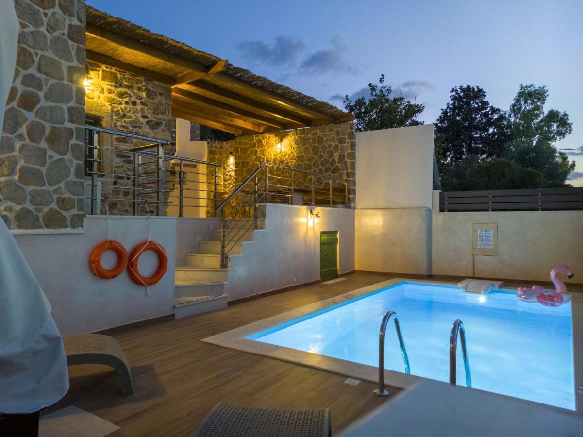 Aggel'S House - Stone House - Private Pool - Courtyard - Countryside Views Villa Kato Episkopi Exterior photo