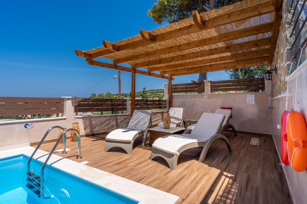 Aggel'S House - Stone House - Private Pool - Courtyard - Countryside Views Villa Kato Episkopi Exterior photo