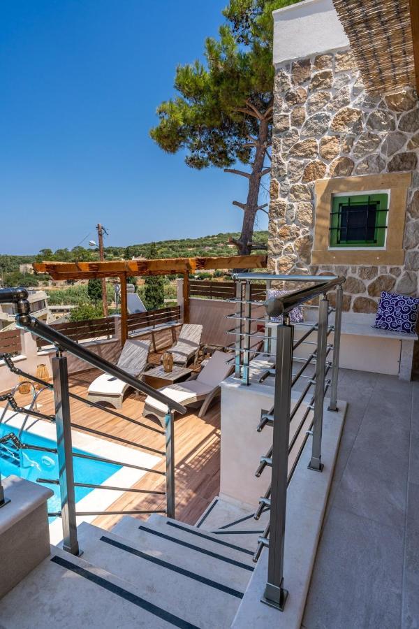 Aggel'S House - Stone House - Private Pool - Courtyard - Countryside Views Villa Kato Episkopi Exterior photo
