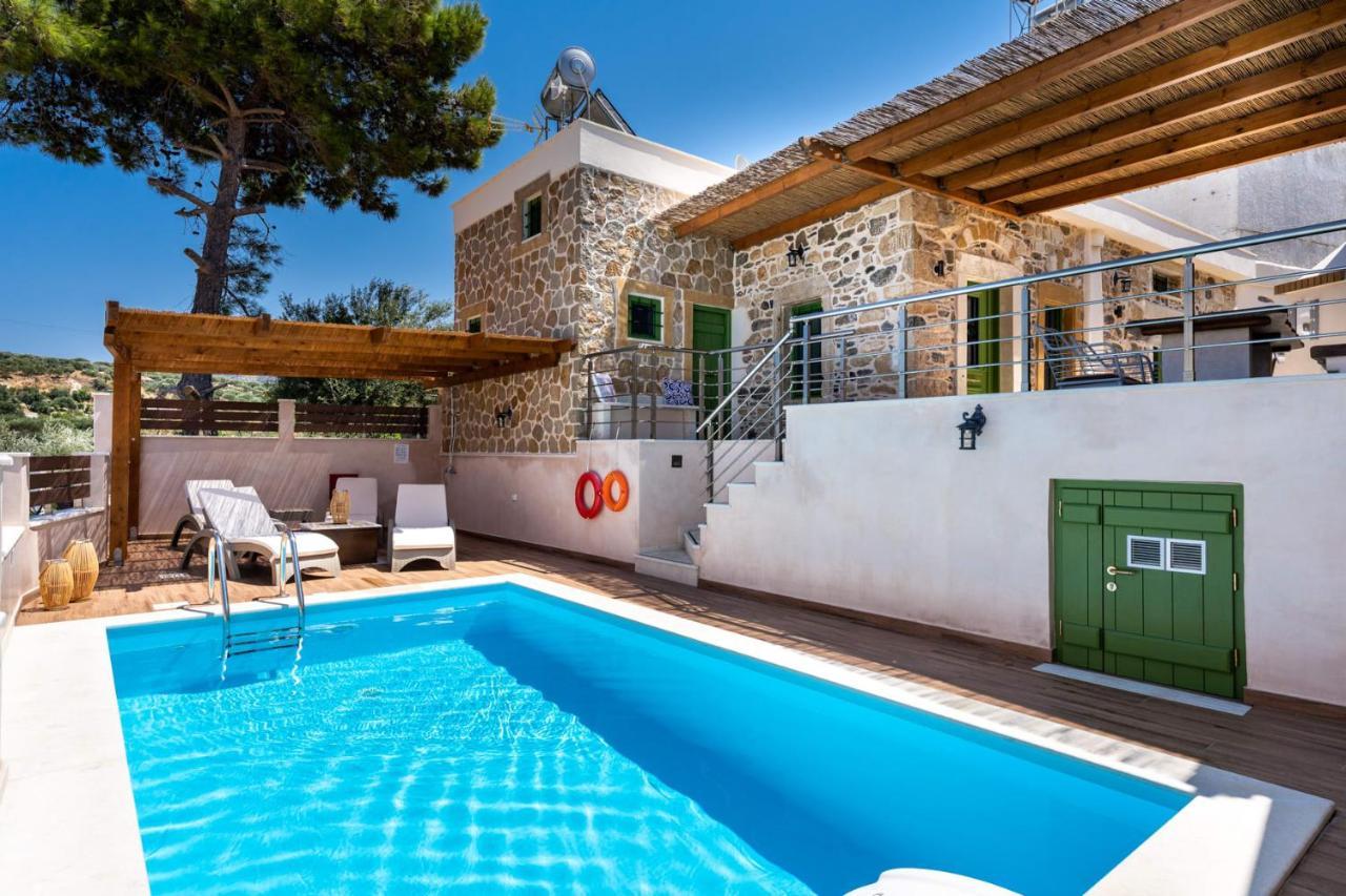 Aggel'S House - Stone House - Private Pool - Courtyard - Countryside Views Villa Kato Episkopi Exterior photo